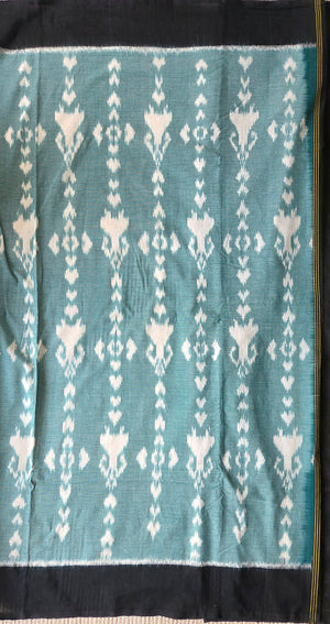 'TONE' Handwoven Pochampally Ikat Cotton Saree