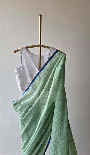 'BONOLATA' Handwoven Jamdani Cotton Saree