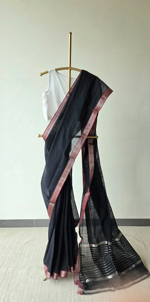 'KALI' Handwoven Mangalagiri Cotton Saree
