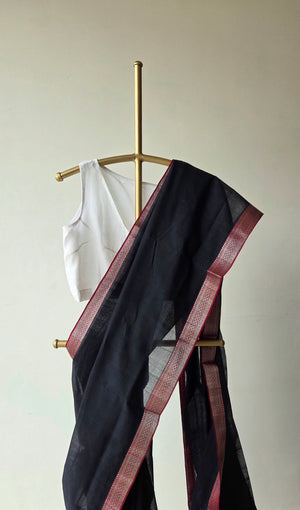 'KALI' Handwoven Mangalagiri Cotton Saree