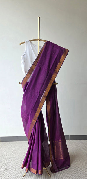 'RAJKUMARI' Handwoven Mangalagiri Cotton Saree