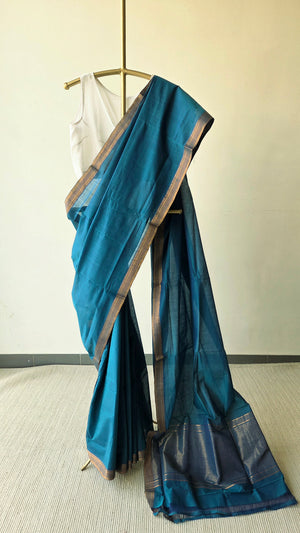 'INDRANI' Handwoven Mangalagiri Cotton Saree