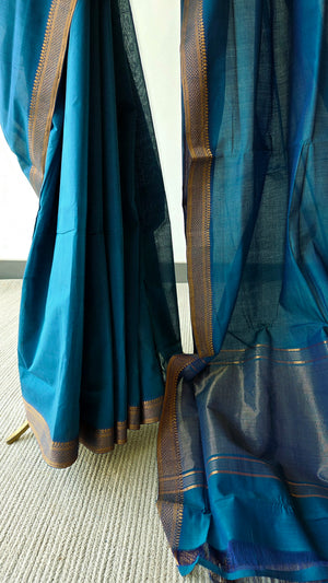 'INDRANI' Handwoven Mangalagiri Cotton Saree