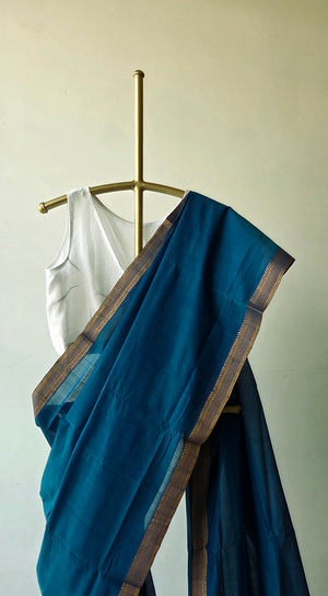 'INDRANI' Handwoven Mangalagiri Cotton Saree