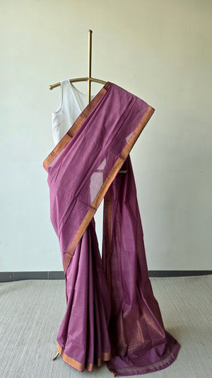 'KADAMBINI' Handwoven Mangalagiri Cotton Saree