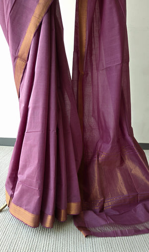 'KADAMBINI' Handwoven Mangalagiri Cotton Saree