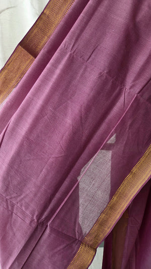 'KADAMBINI' Handwoven Mangalagiri Cotton Saree