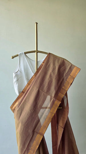 'PRIYAMVADA' Handwoven Mangalagiri Cotton Saree