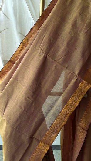 'PRIYAMVADA' Handwoven Mangalagiri Cotton Saree
