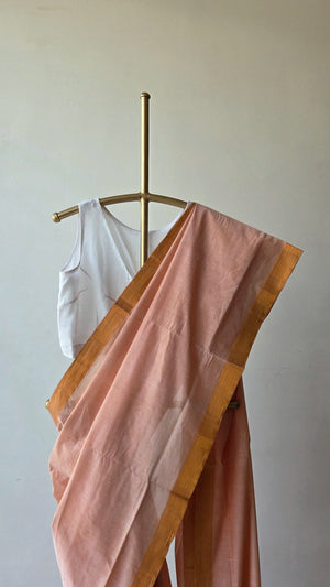 'HEMAMALINI' Handwoven Mangalagiri Cotton Saree