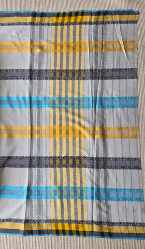 'MEGHDOOT' Handwoven Cotton Dhonekhali Saree