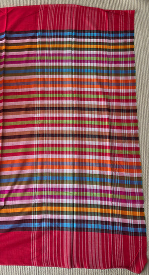 'RONGELA' Handwoven Cotton Dhonekhali Saree