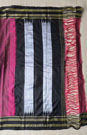 'PUTTENAHALLI' Handwoven Ilkal Cotton Saree