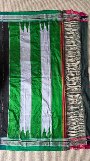 'ALLALASANDRA' Handwoven Ilkal Cotton Saree