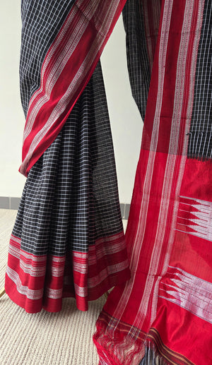 'VARTHUR' Handwoven Ilkal Cotton Saree