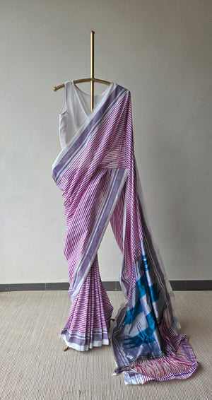 'YEDIYUR' Handwoven Ilkal Silk Pallu Saree