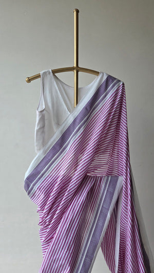 'YEDIYUR' Handwoven Ilkal Silk Pallu Saree