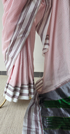 'MADIWALA' Handwoven Ilkal Cotton Saree