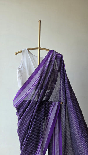 'JAKKUR' Handwoven Ilkal Cotton Saree