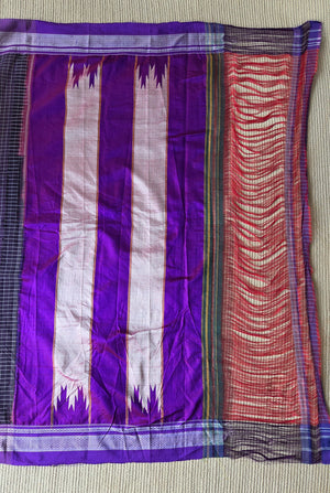 'JAKKUR' Handwoven Ilkal Cotton Saree