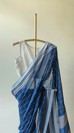 'KENGERI' Handwoven Ilkal  Cotton Saree