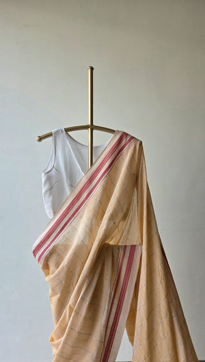 'CHANDIKA' Handwoven Ilkal  Cotton Saree