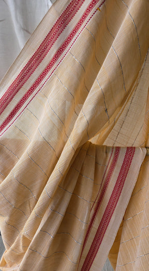 'CHANDIKA' Handwoven Ilkal  Cotton Saree