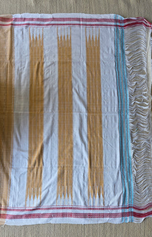'CHANDIKA' Handwoven Ilkal  Cotton Saree