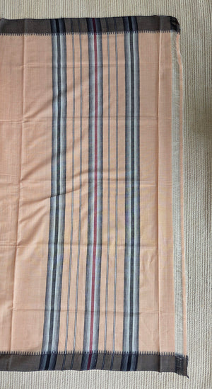 'PER MY LAST PING' Handwoven South Cotton Saree