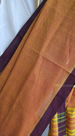 'CLOSE THE LOOP' Handwoven South Cotton Saree