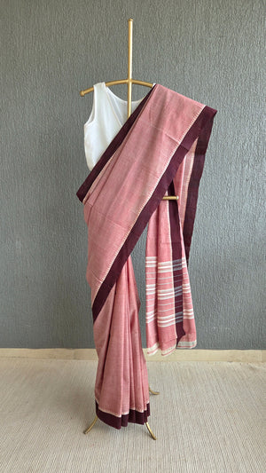 'ACTION ITEMS' Handwoven South Cotton Saree