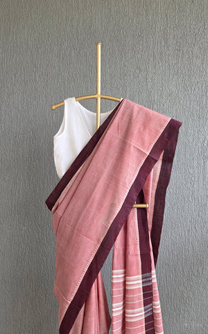 'ACTION ITEMS' Handwoven South Cotton Saree
