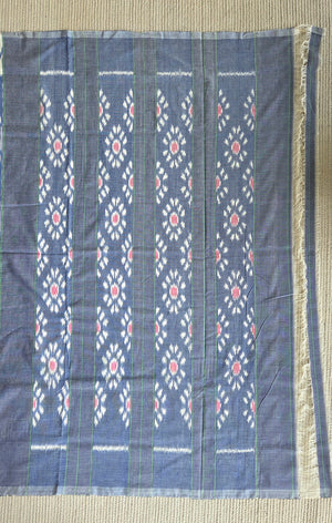 'MUTED TONE' Handwoven Pochampally Ikat Cotton Saree