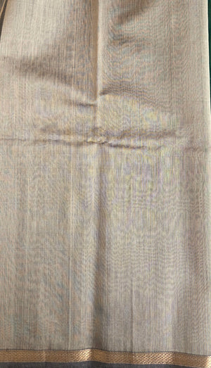 'PRANADA' Handwoven Silk-Cotton Maheshwari Saree