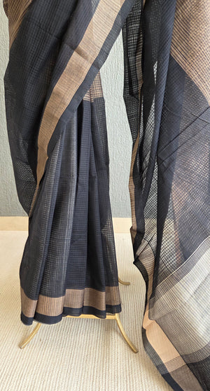 'URGENT EMAIL' Handwoven Mangalagiri Cotton Saree
