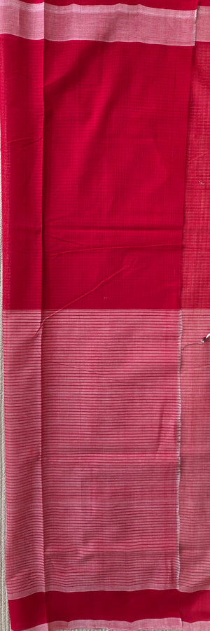 'AFTER HOURS' Handwoven Mangalagiri Cotton Saree