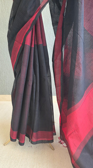 'APPRAISAL SEASON' Handwoven Mangalagiri Cotton Saree