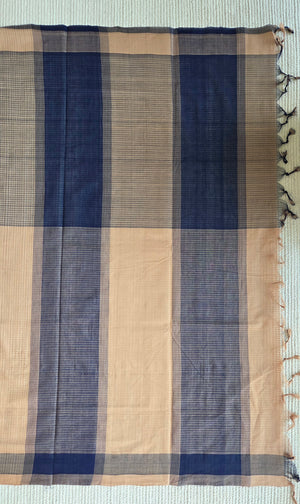 'STRATEGY SESSION' Handwoven Mangalagiri Cotton Saree