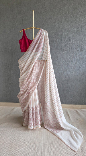 Punchiri | AMODA Handwoven Silk Cotton Saree