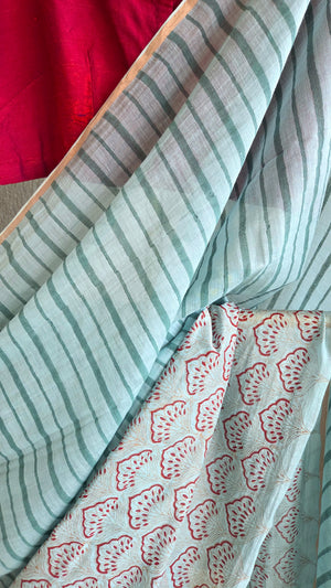 Punchiri | ULLASA Handwoven Silk Cotton Saree
