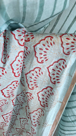 Punchiri | ULLASA Handwoven Silk Cotton Saree