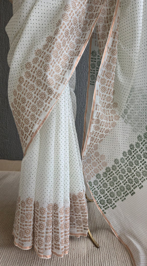 Punchiri | AANANDA Handwoven Silk Cotton Saree