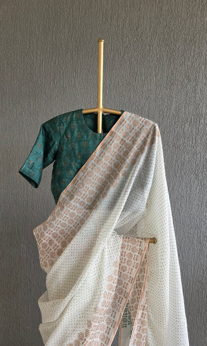 Punchiri | AANANDA Handwoven Silk Cotton Saree