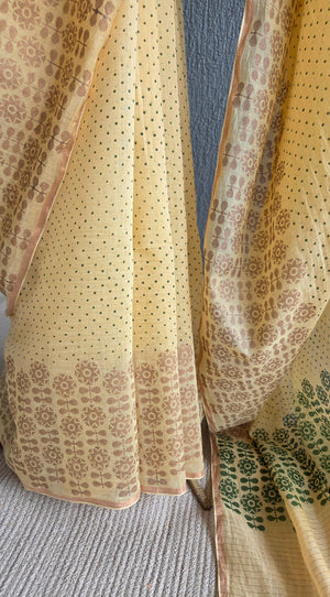 Punchiri | PREETI Handwoven Silk Cotton Saree