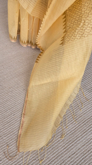 Punchiri | KAUTHUKA Handwoven Silk Cotton Saree
