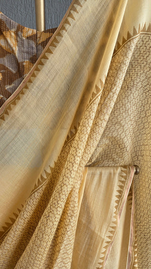 Punchiri | KAUTHUKA Handwoven Silk Cotton Saree