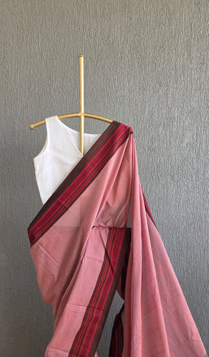 'NETRAVATI' Handwoven Ilkal  Cotton Saree