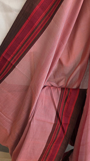 'NETRAVATI' Handwoven Ilkal  Cotton Saree