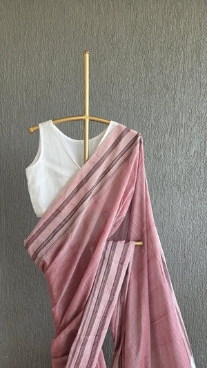 'VENGAYYANA' Handwoven Ilkal  Cotton Saree