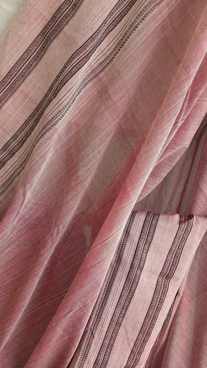 'VENGAYYANA' Handwoven Ilkal  Cotton Saree